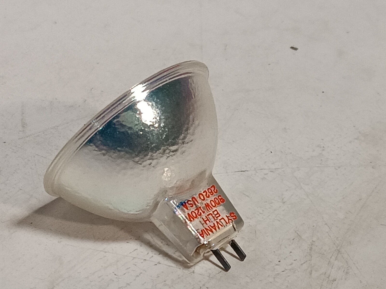 Sylvania Blue Dot ELH Projector Lamp Replacement Bulb Tungsten Halogen as shown
