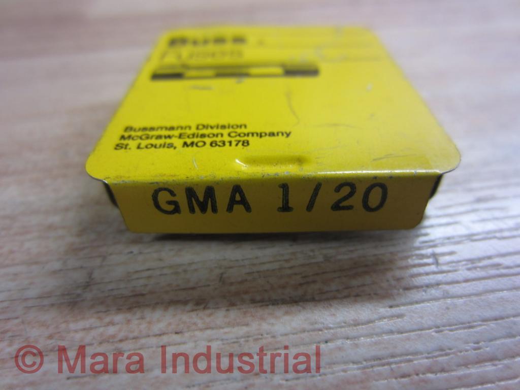 Bussmann GMA-1/20 Buss Fuse GMA120 (Pack of 5)