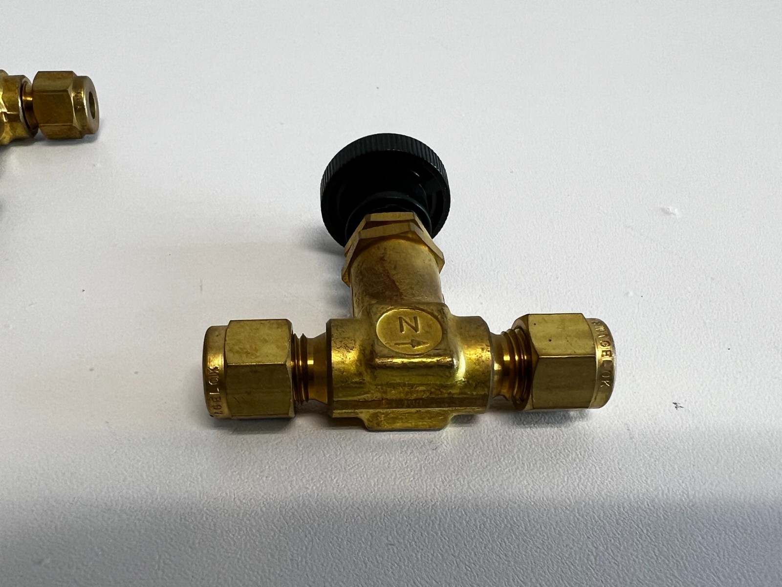 AA4: Lot of 2 Nupro JN Flow Control Valve 1/8″