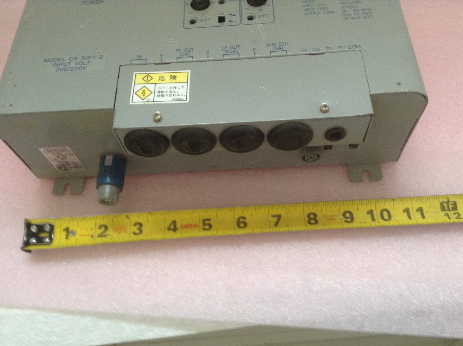 Shinko C8-3VFT-2 Twin VF Regulator 200/220V