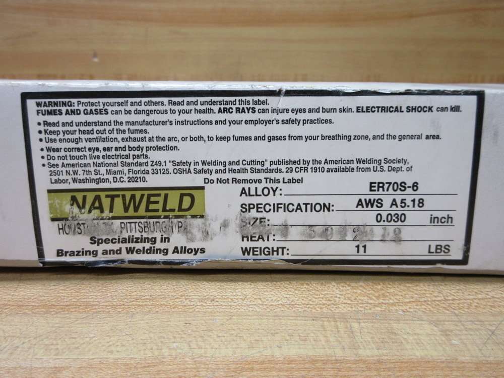Natweld ER70S-6 Spooled Welding Wire