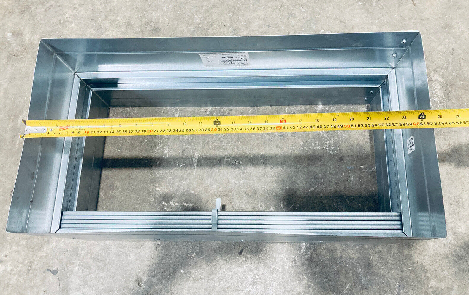 UNUSED GREENHECK FD-150X12-AV-25X13 STATIC FIRE DAMPER 25″X13″ VERTICAL MOUNT