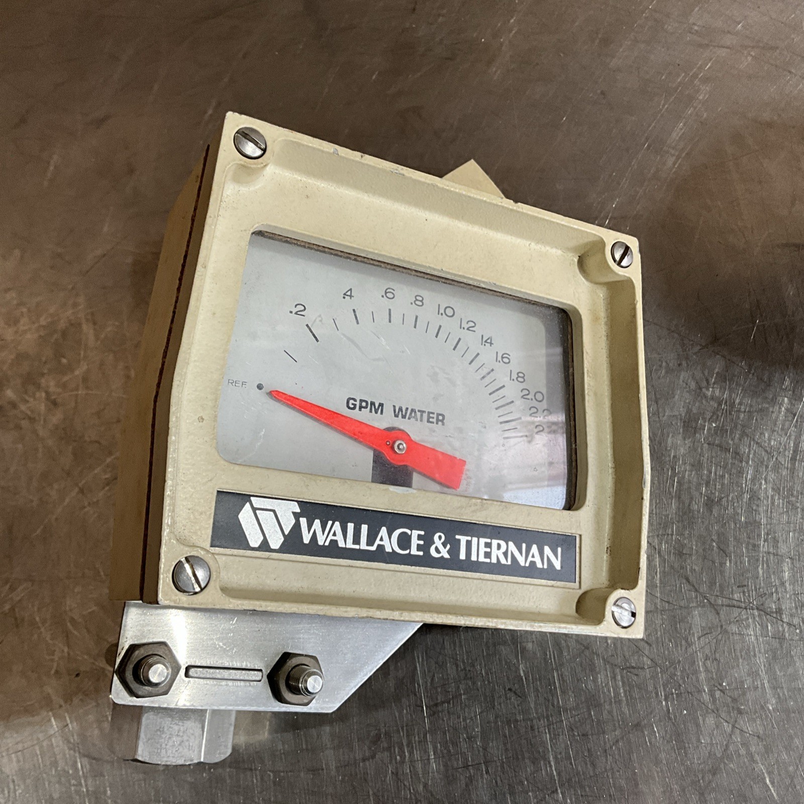 Pennwalt Wallace and Tiernan Panel Meter 5520m02206xxu