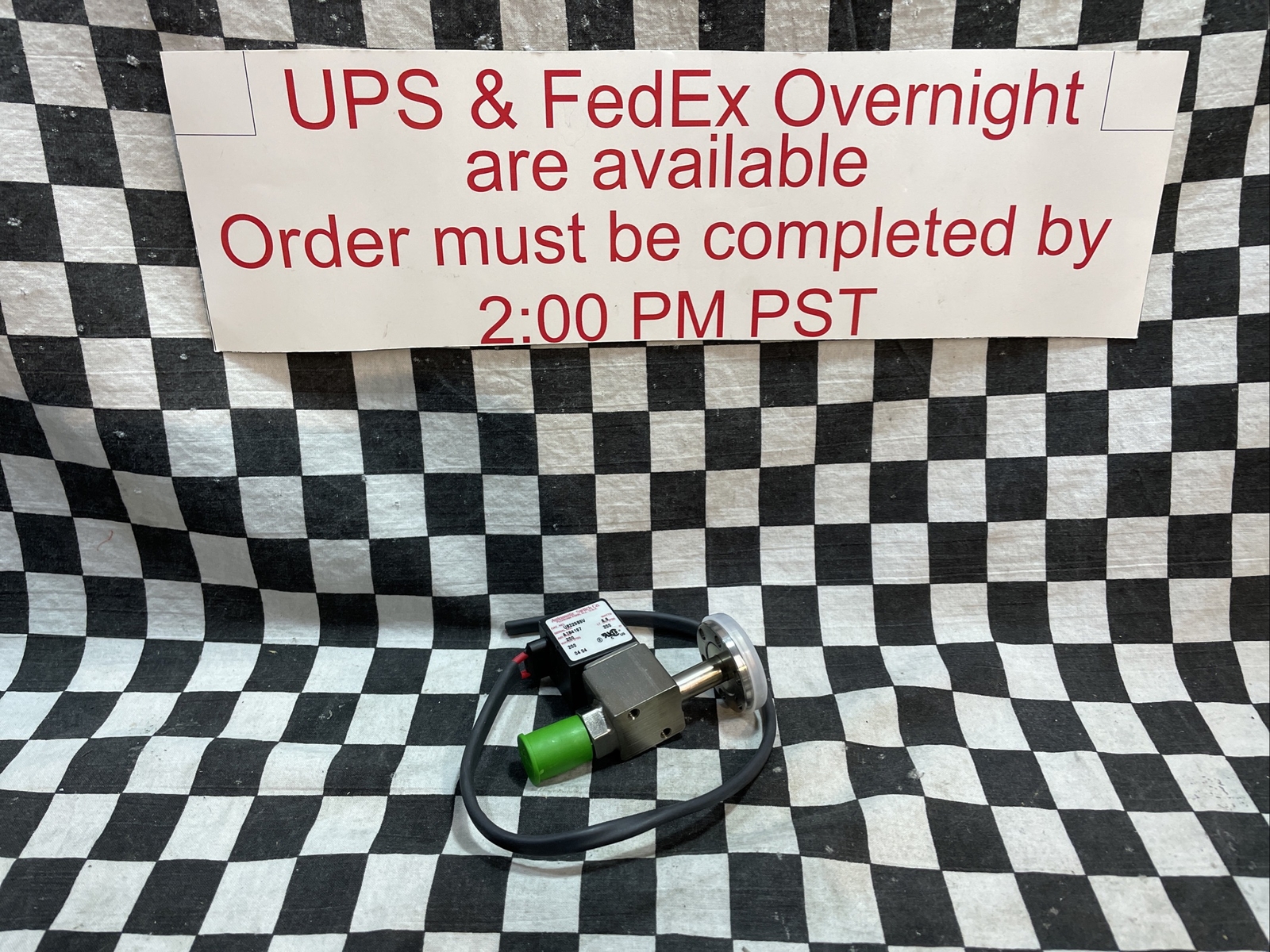 Asco Sub-miniature Solenoid U8225B5V, 1/4″ MVCR x 1-1/3″ CF, 400115-142D #126J