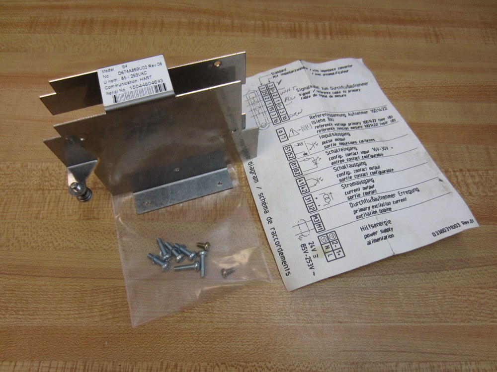 ABB S4 Signal Converter D697A001U04 Enclosure Only
