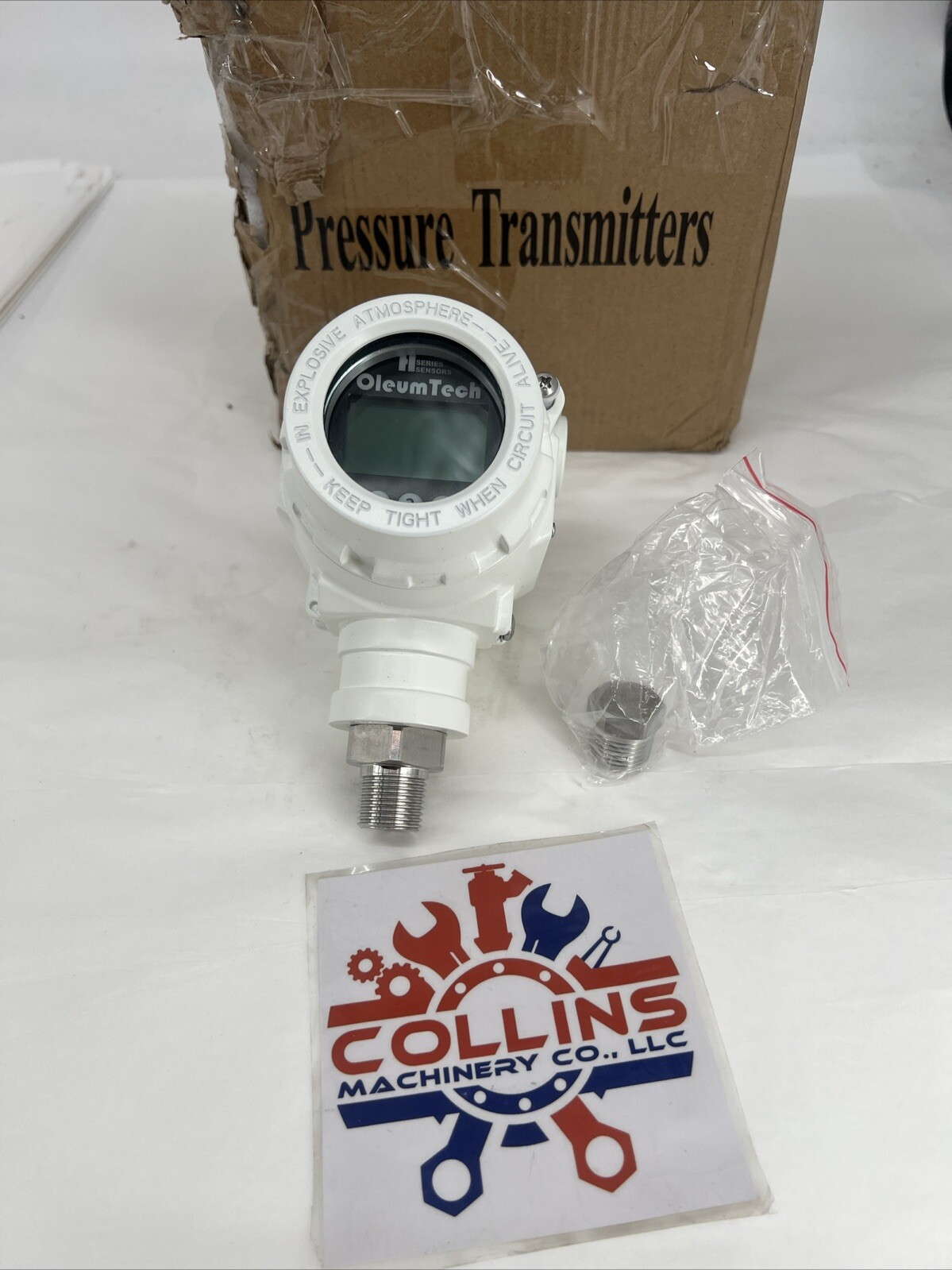OleumTech HGPT0005-SSS-HC-6R01-E1 Smart Gauge Pressure Transmitter 5PSI Pressure