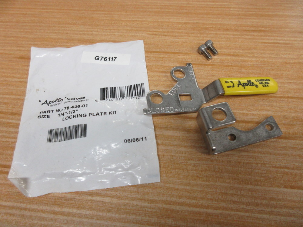 Apollo Valves 78-426-01 Locking Plate Kit 7842601