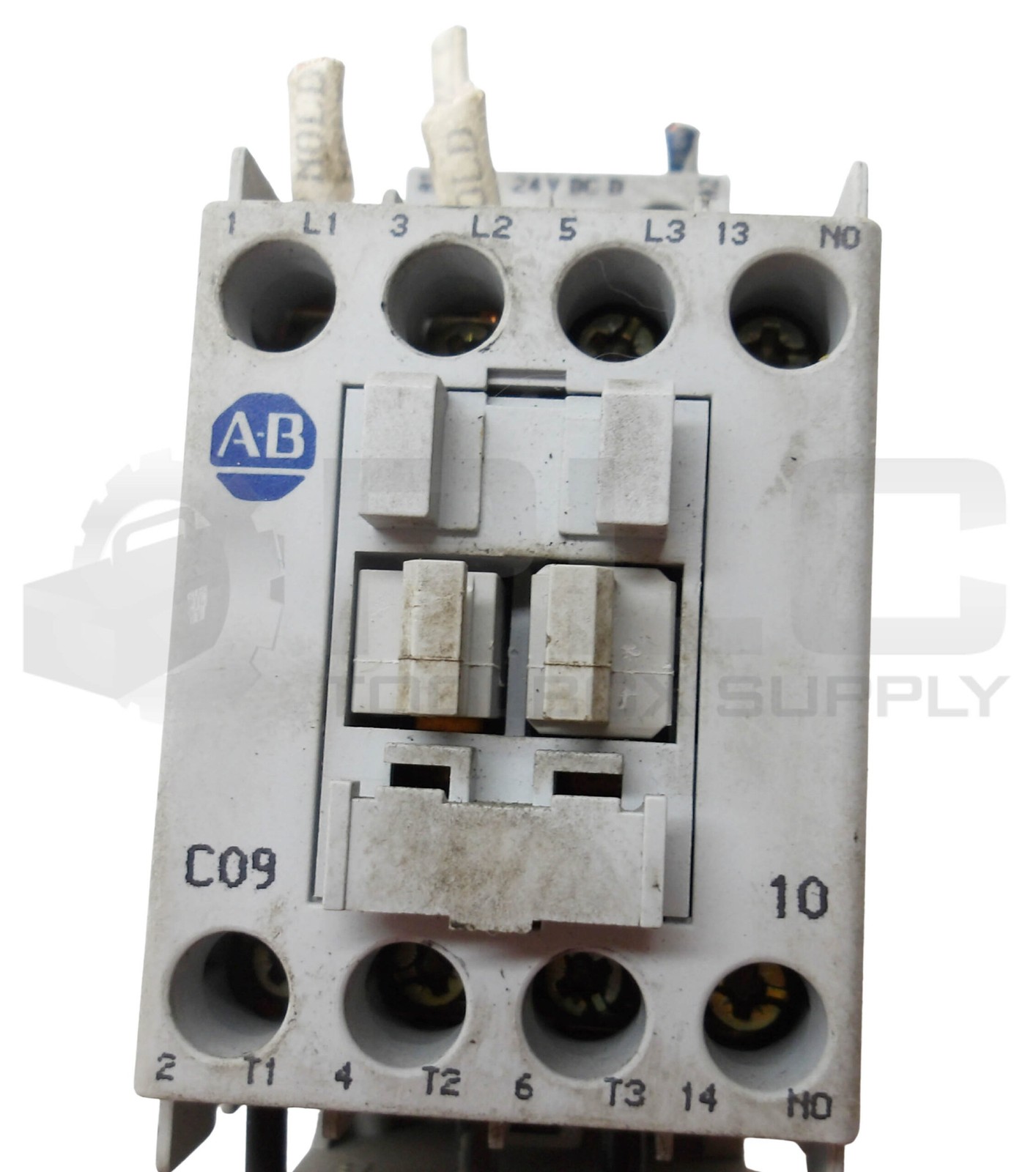 ALLEN BRADLEY 100-C09D*10 /A CONTACTOR W/ 193-ES2AB /B OVERLOAD RELAY