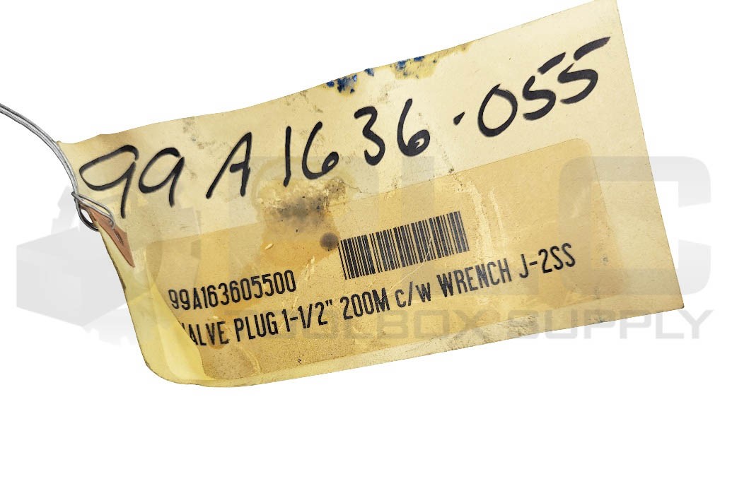 NEW PN16 B S5158 VALVE PLUG 1-1/2 200M W/ WRENCH J-2SS