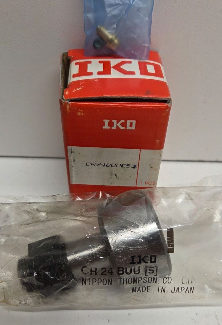 NEW IN BOX! IKO 1.5″DIA X 1.5″ STUD LENGTH CAM FOLLOWER CR24BUU
