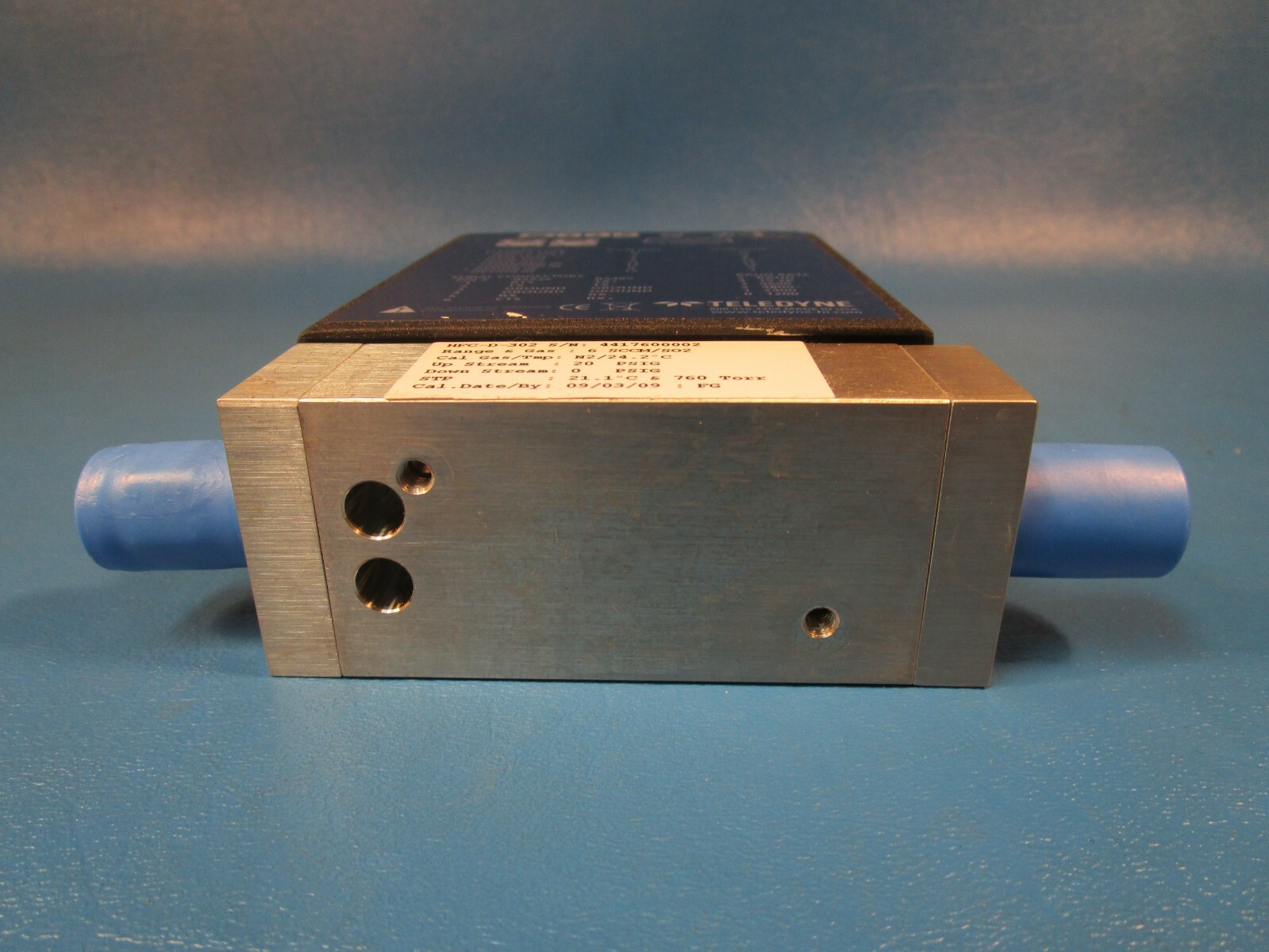 Teledyne Hastings HFC-D-302 Flow Controller, Range: 6, Gas: SCCM/SO2, 20 PSIG Up