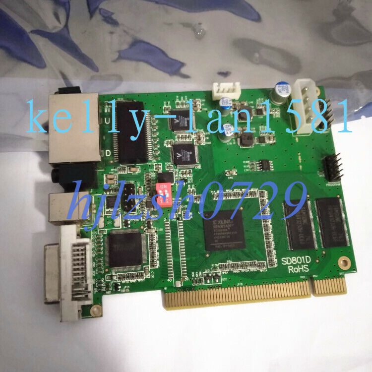 1pc Used SD801D LED Full Color Screen Sending Card Control Card