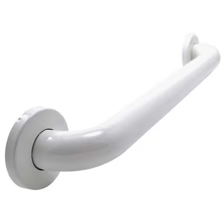 Wingits Wgb6ys18wh Polyester Painted Grab Bar, 18″ L, Stainless Steel, Poly