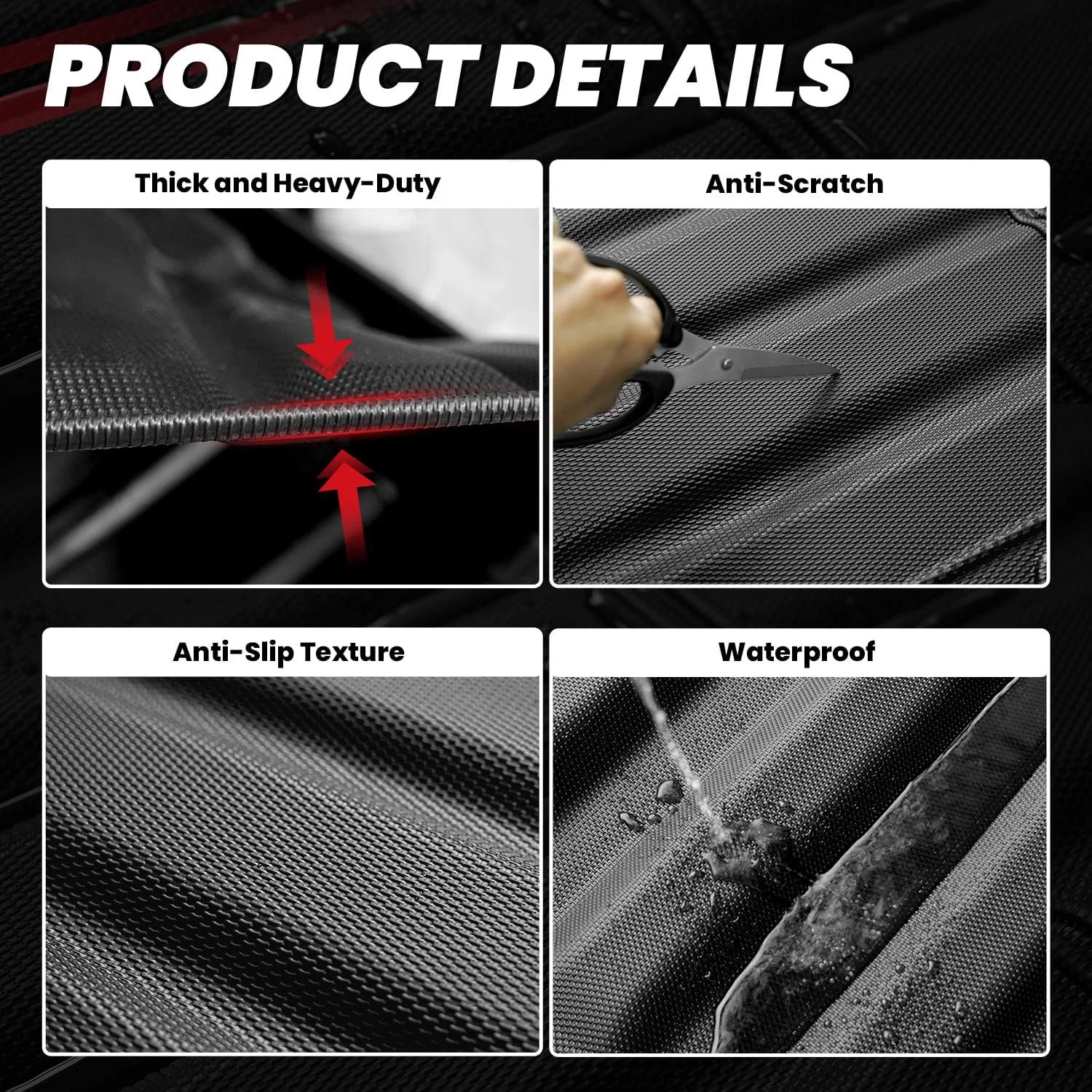 LASFIT 5.5FT Bed Mat Fit for Ford F-150 2004-2014 | Lincoln Mark LT 2006-2008 67