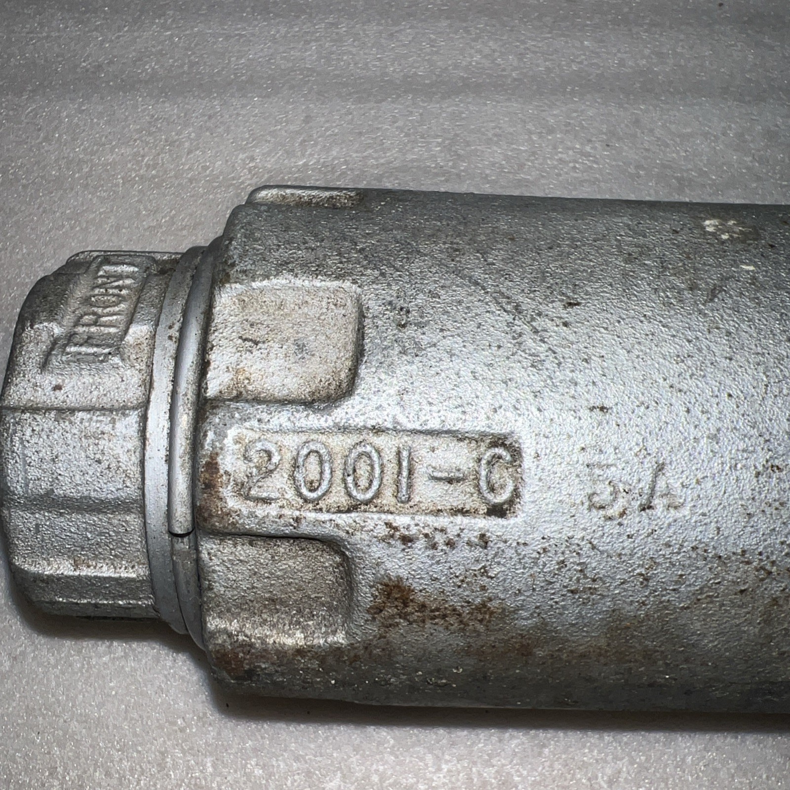 CROUSE HINDS TYPE ESC CONDULET PULL BOX CONDUIT FITTING BOX 2001-C 1″ HUB SIZE
