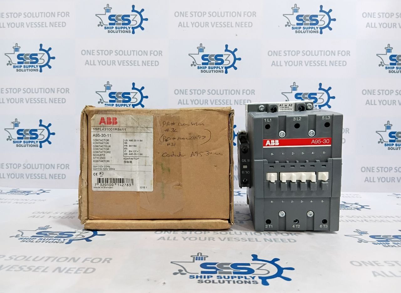 ABB A95-30-11 Contactor 1SFL431001R8411 Voltage 110V 50Hz 110-120V 60Hz