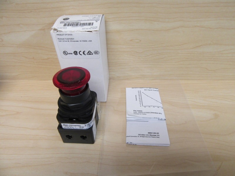 Allen Bradley 800H-FRXTQH2RA1 Illum. Push Button