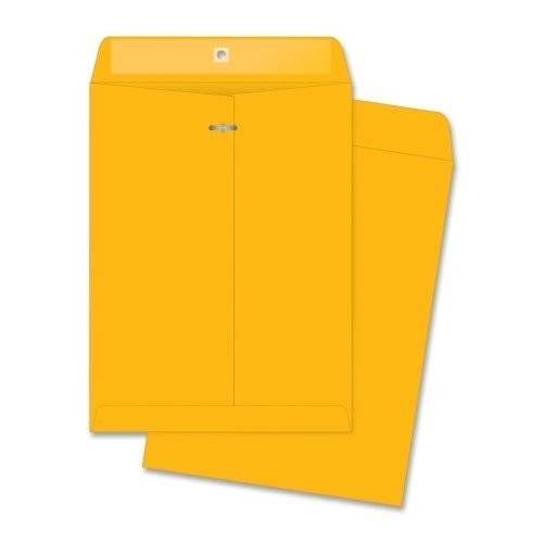 Business Source BSN04424 Kraft Clasp Envelope 9″x12″ 32lb 100/box