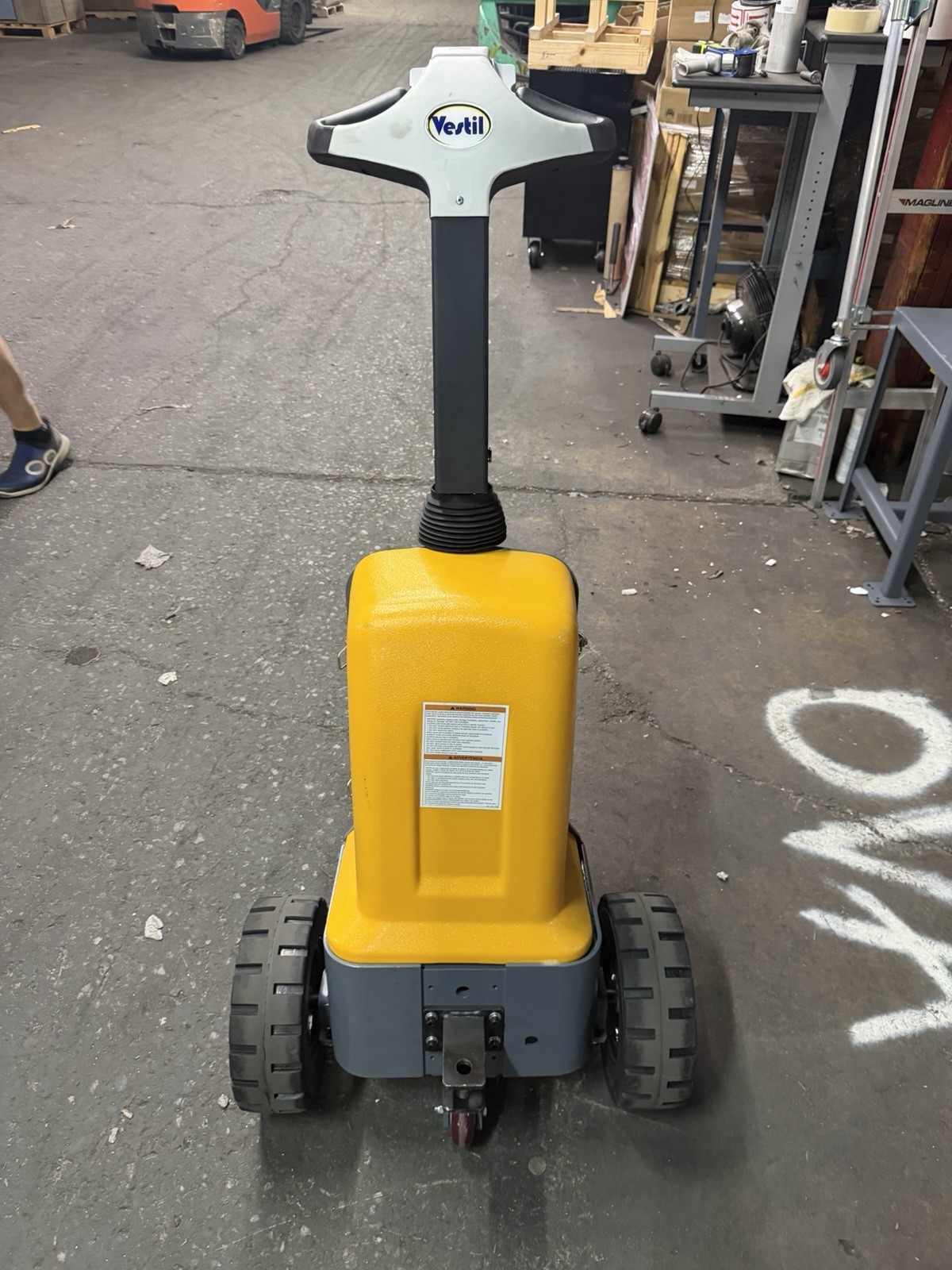 vestil E-TUG-20 Steel Electric Powered Tugger 2000 Lb. Pull Capacity