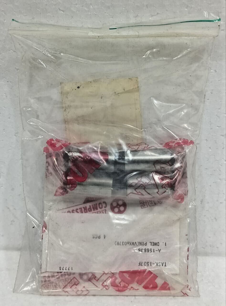 TANABE PNEUMATIC A-156836 DOWEL PIN TASK-1537F 4PCS NEW FAST SHIPPING