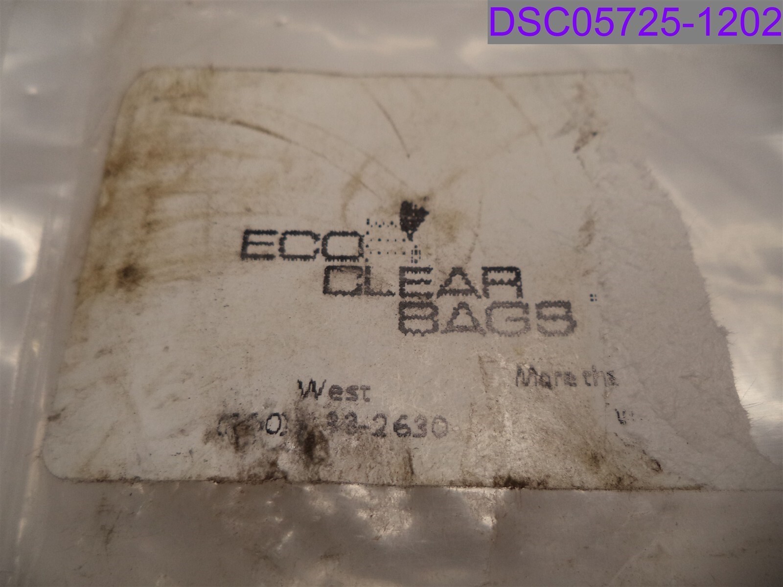 Qty = 100: Eco Clear Bags 2.5″ x 2.5″ Adhesive Strip for Closure