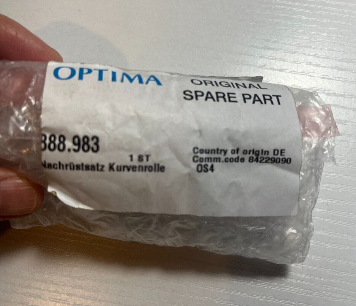 OPTIMA 888.983 Cam Roller Assembly, OHP
