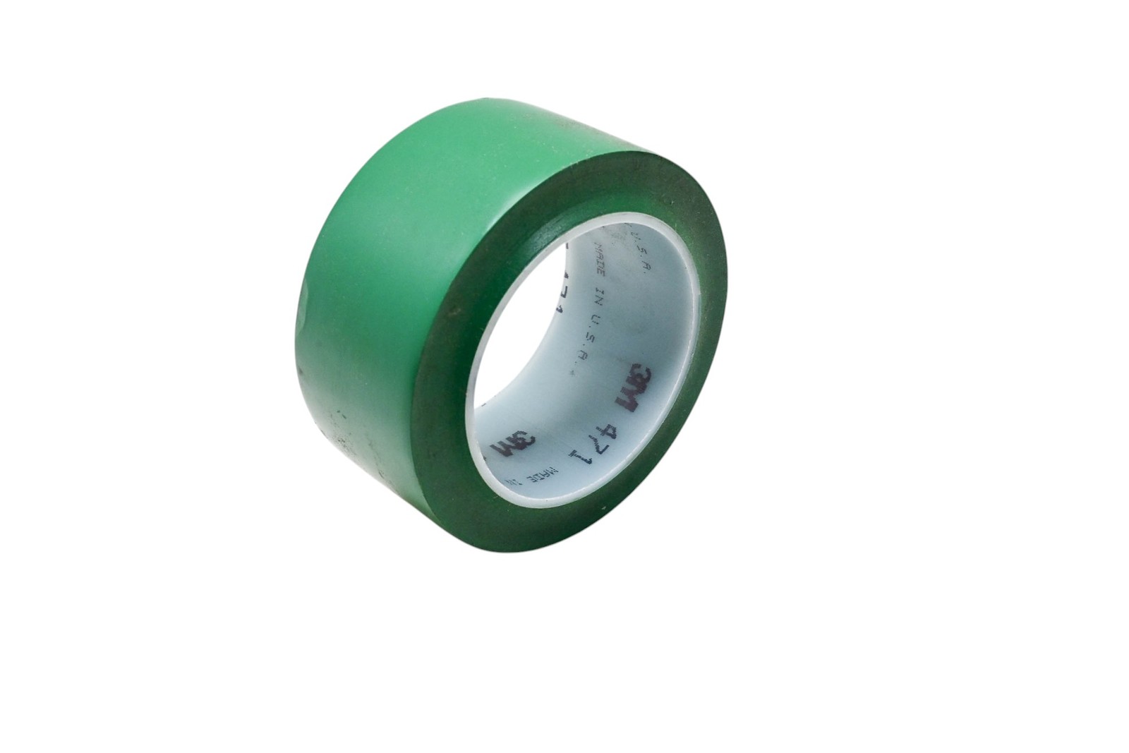 Uline S-10254G, 3M 471 Green Vinyl Tape 2″x36 yds. NOS