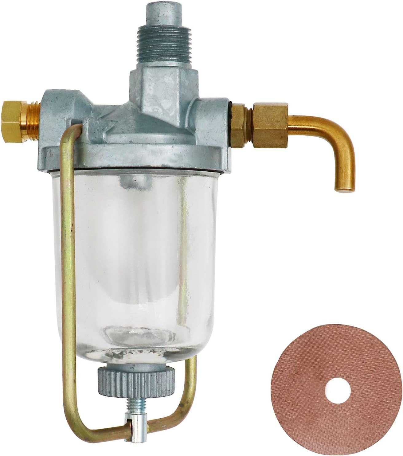 Fuel Gas Sediment Strainer Bowl Assembly 370832R91 for IH International Harveste