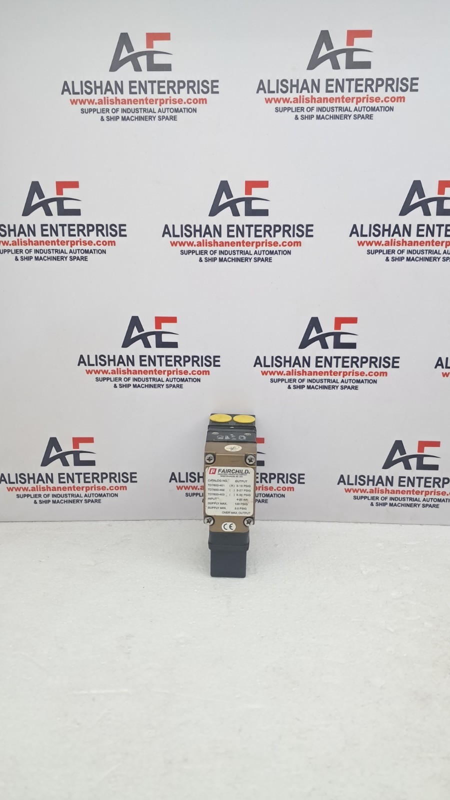 FAIRCHILD TD7800-401 ELECTRO-PNEUMATIC TRANSDUCER