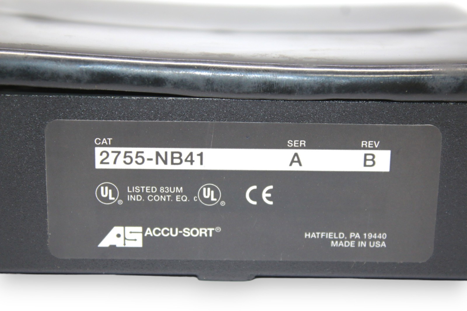 ACCU-SORT 2755-NB41 ADAPTASCAN BASE