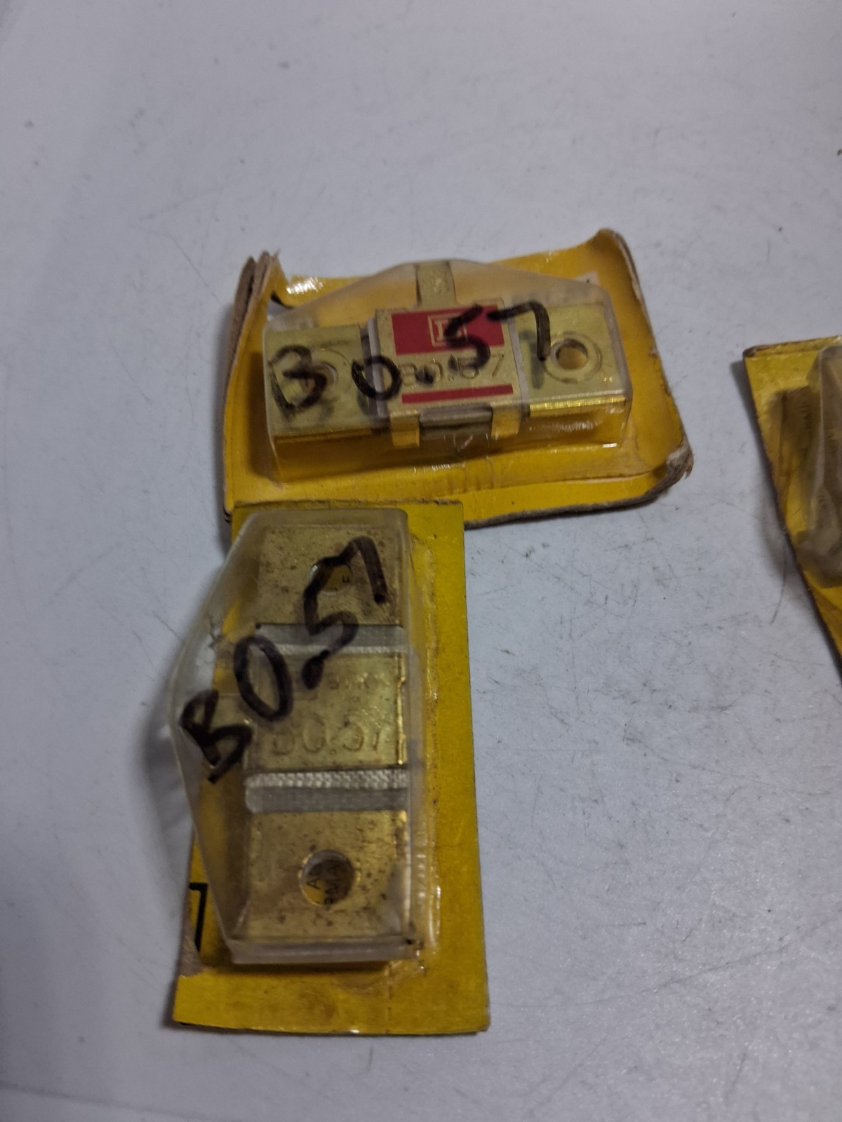 SQUARE D B0.57 OVERLOAD THERMAL HEATING ELEMENT (LOT OF 3) NIB
