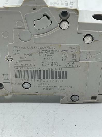 AB ALLEN BRADLEY 1489-M1C200