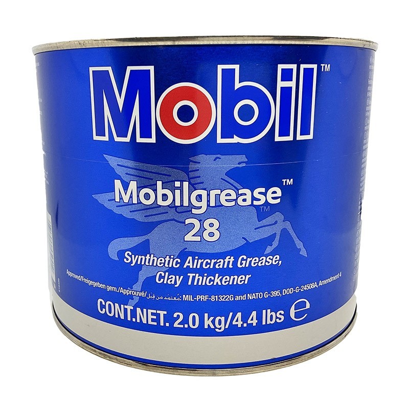 MOBIL GREASE 28 – SINGLE 4.4 LB CAN MIL-PRF-81322