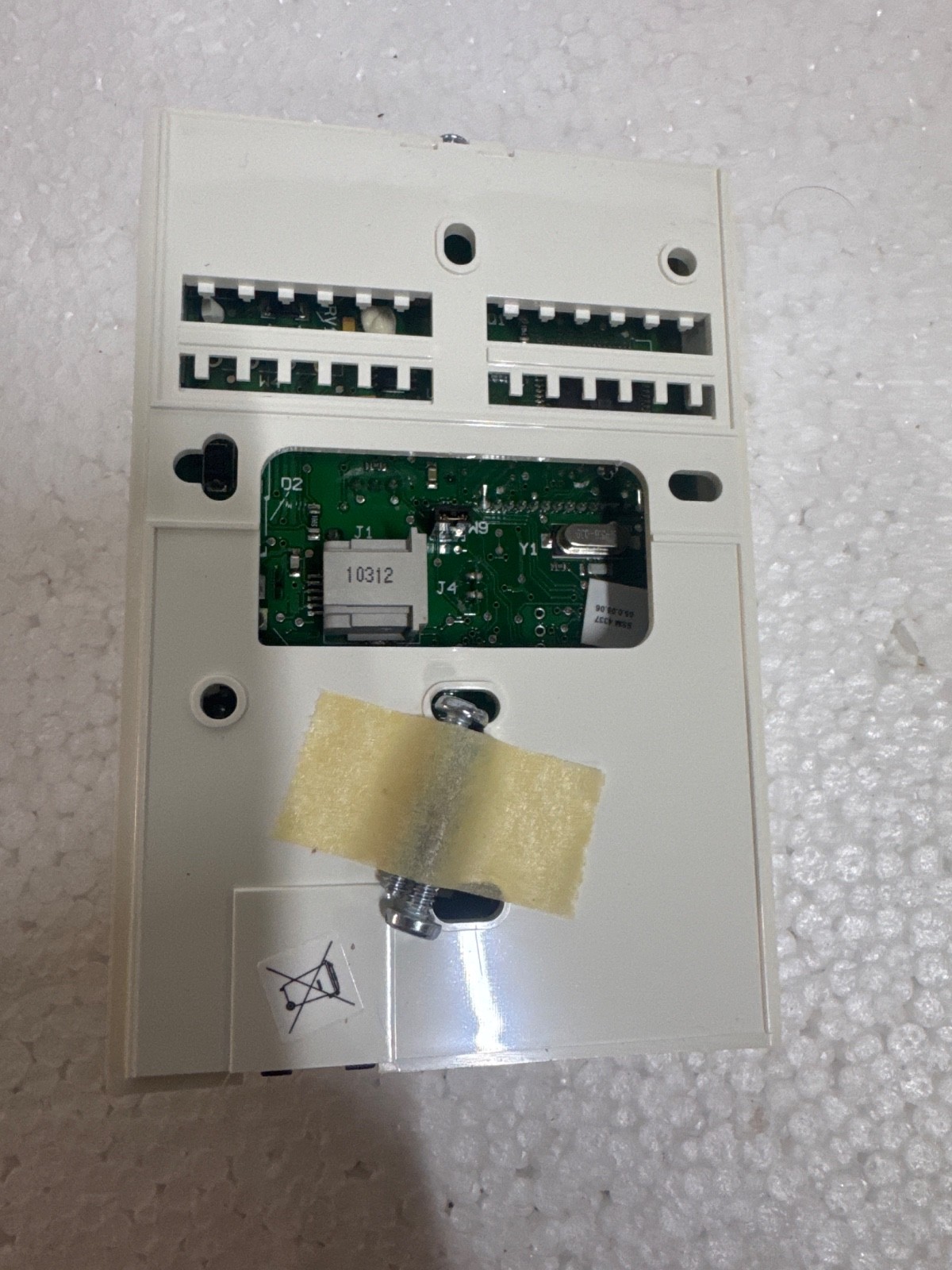Johnson Controls NS-BTB7001-0 Network Sensor LCD Display Temp Adjust