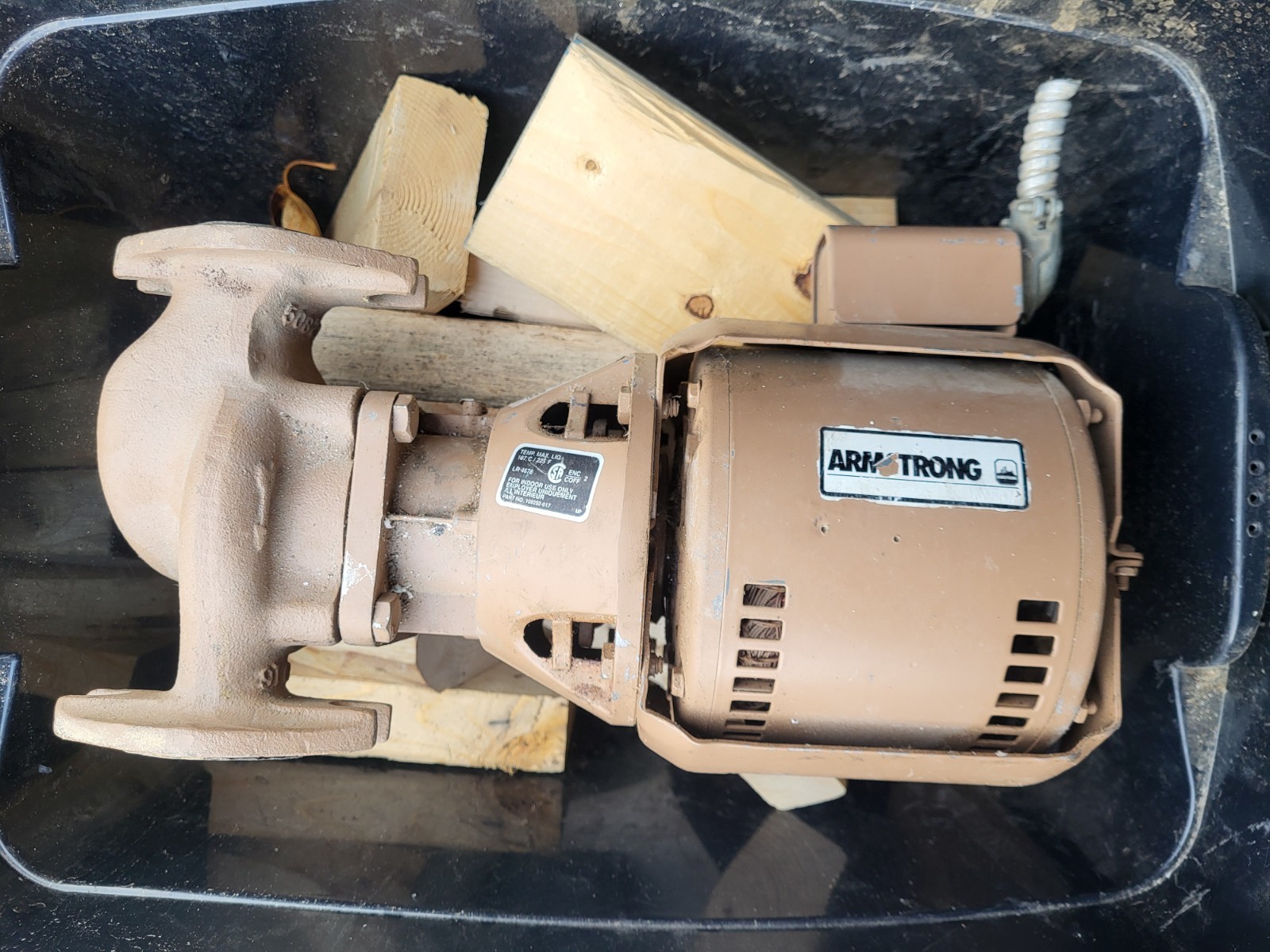 Armstrong Fluid Technology 174031MF-043 Circulating Pump, Bronze, 115 Volt, 60HZ