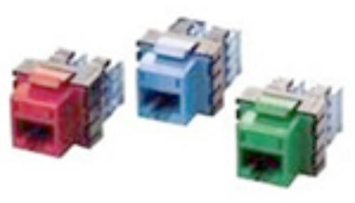 Hubbell Xcelerator HXJ5EOW Cat.5e Keystone Jack