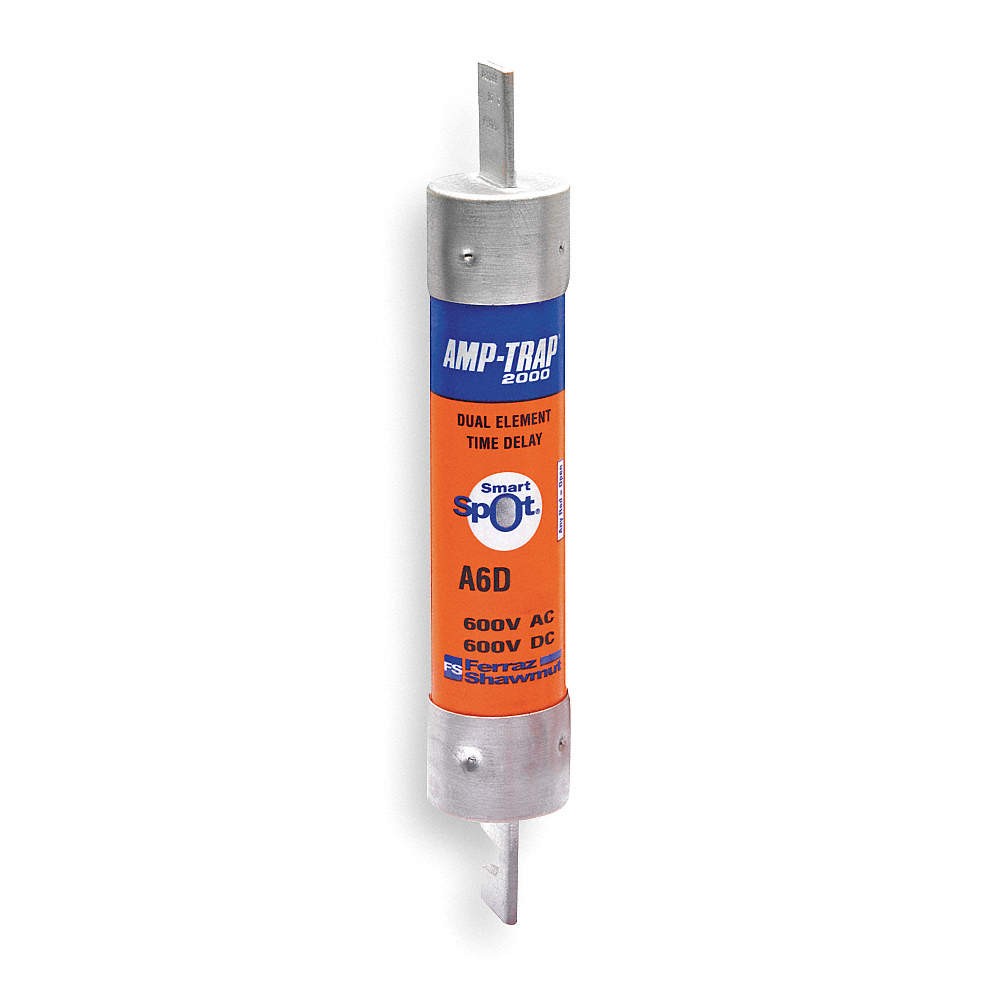 MERSEN A6D350R Fuse,Class RK1,350A,A6D-R Series 4TCK1