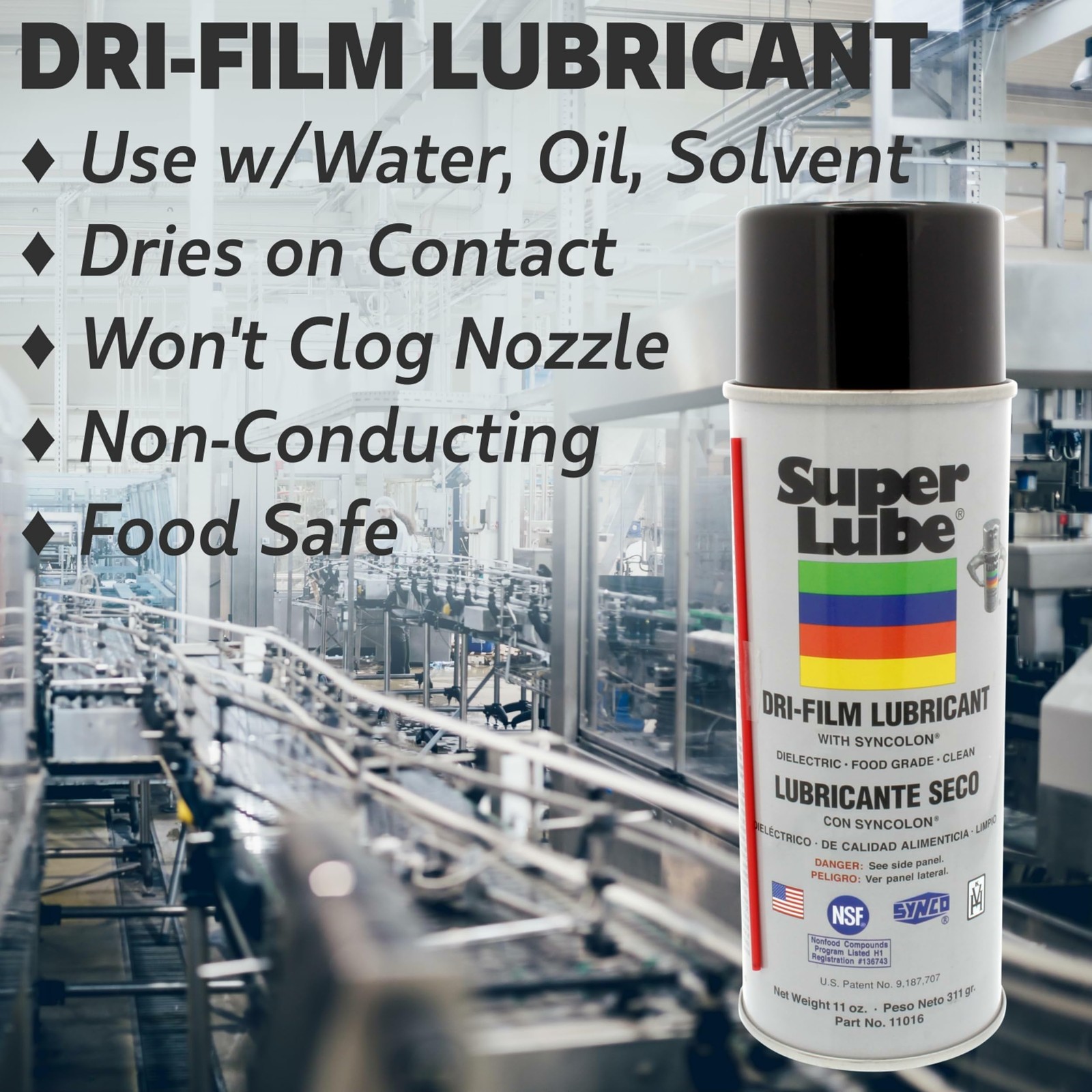 11016 Aerosols Drifilm 11 Oz