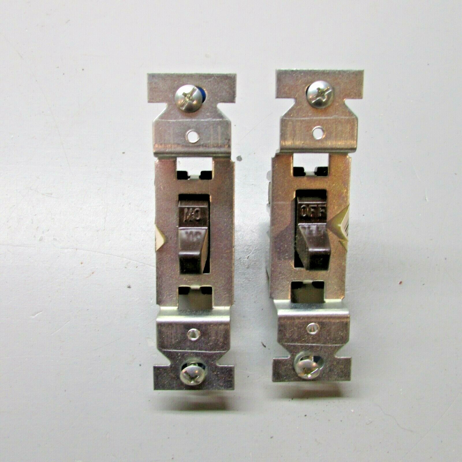 Perfect Line SW1-2 Two Gang Lever Switch Cover Lot of 2!