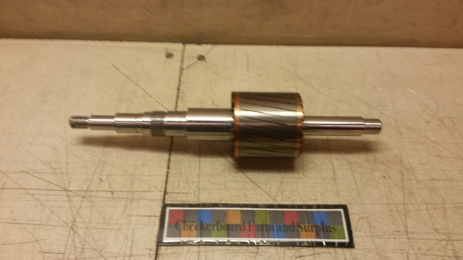 NOS Ward Leonard Electric Rotor Assembly for 440V AC Motor 21030019