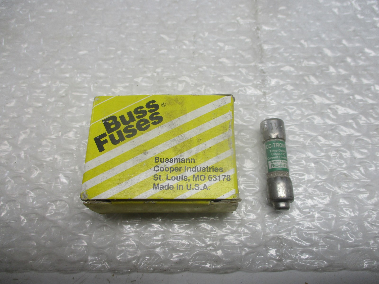 BUSSMANN FNQ-R-1-1/2 FUSE GREEN PKG OF 10 NSMP
