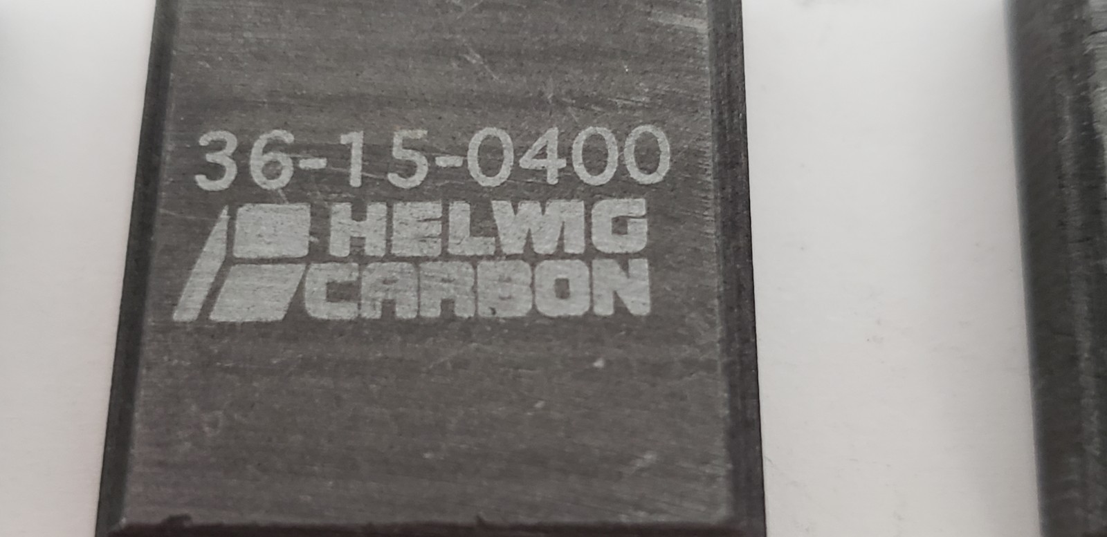 HELWIG 36-15-0400 CARBON MOTOR BRUSH, 1″ x 1-1/4″ x 3/8″ (LOT OF 5) NNB