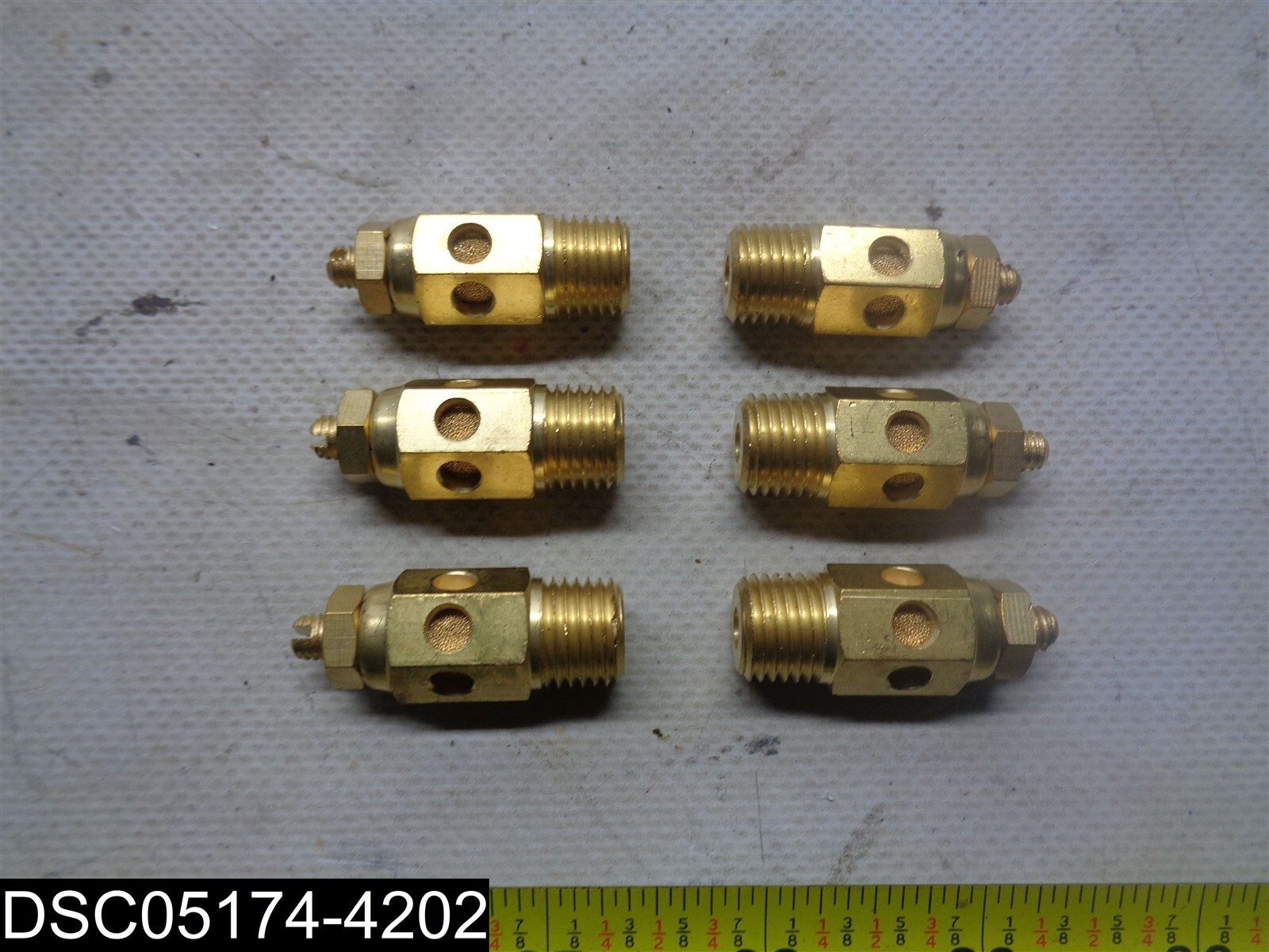 QTY=6 Pieces: ASP-2SC 1/4″ Speed Control Muffler