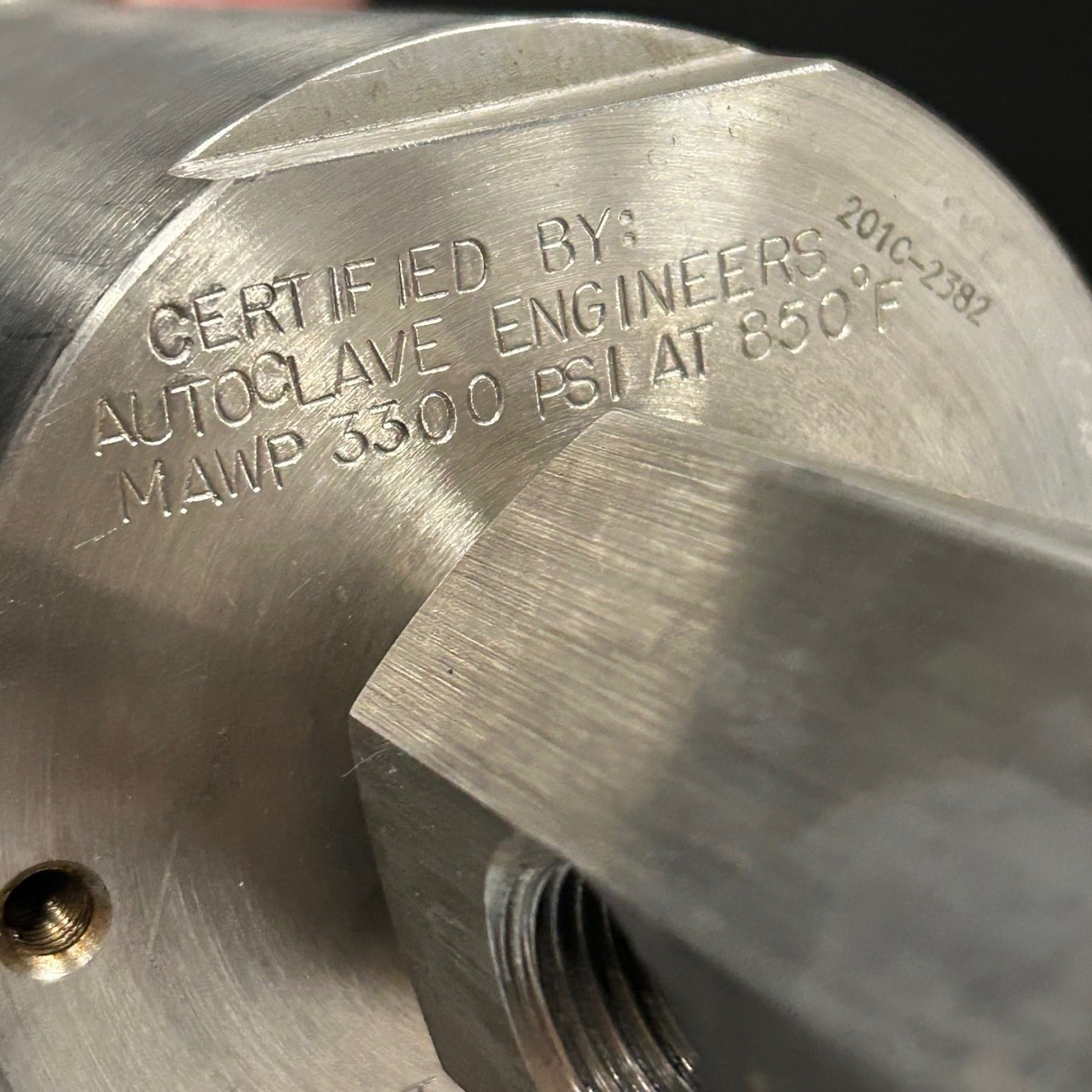 Parker Autoclave Engineer 3000 PSI 1 liter Chemical Stirred Reactor