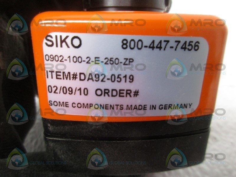 SIKO 0902-100-2-E-250-ZP COUNTER NSNP