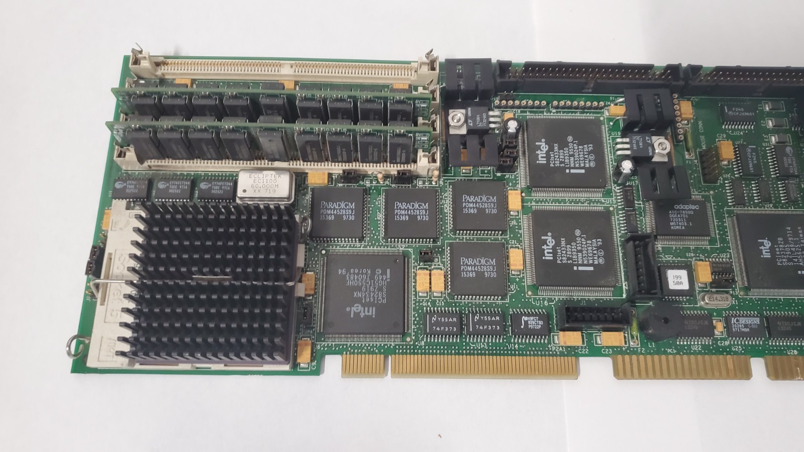 Vintage Socket 5 P54C Greyhound 2 CPU Board With CPU and Ram