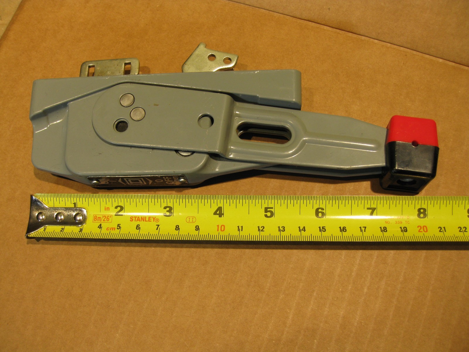 SQUARE D 9422A1 Disconnect Switch Flange Mounted Operating Handle Only 9422 A1