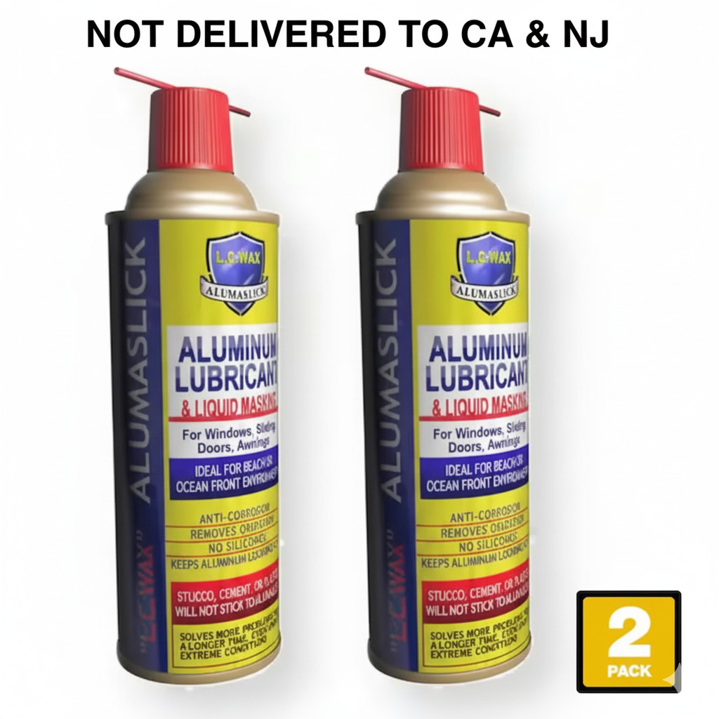 Alumaslick Aluminum Lubricant Spray 11oz Pack of 2 Rust Protection