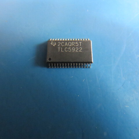 TEXAS INSTRUMENTS TLC5922DAP Qty of 5 per Lot LED Display Drivers LED Driver wi