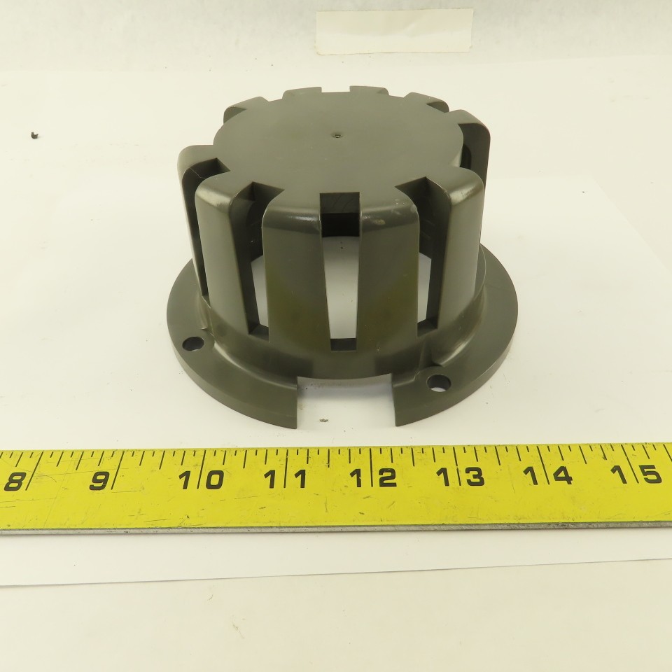 5-1/2″ Flange Mount Thermoplastic Roof Drain Guard 2-3/4″ Tall